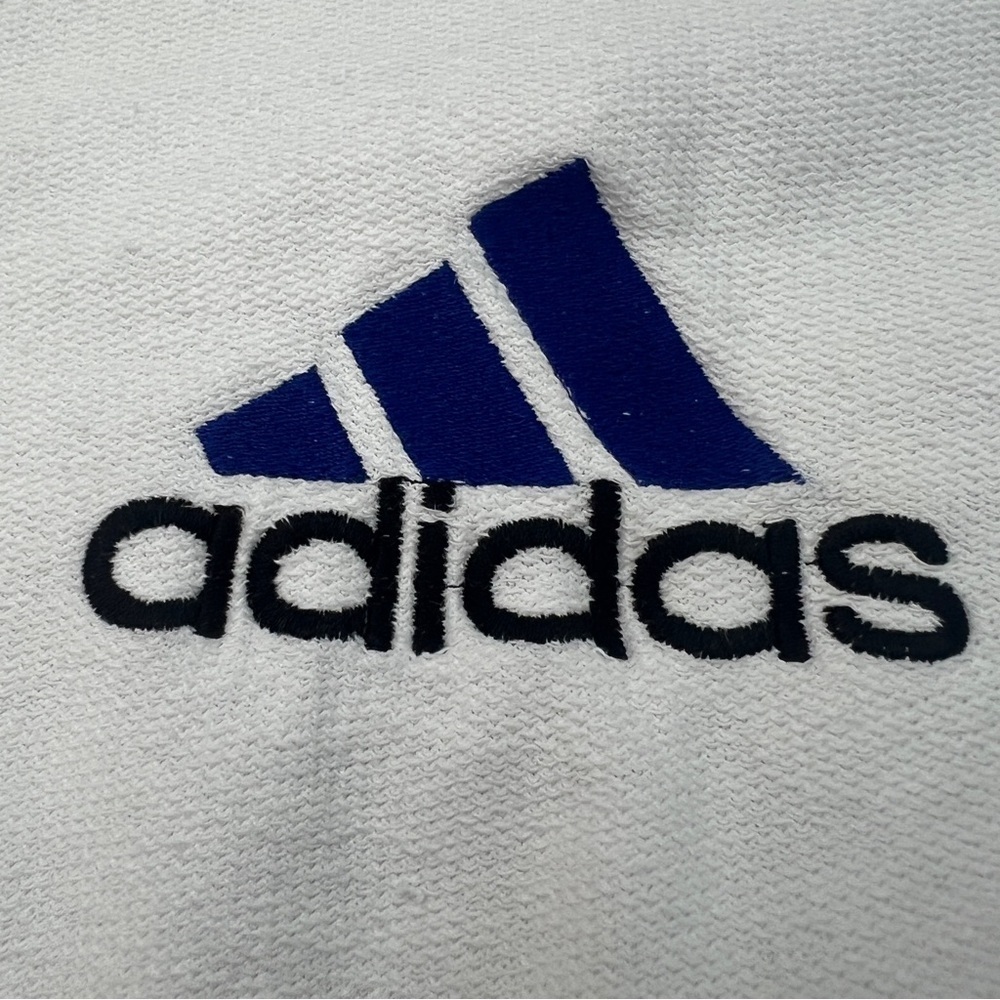 90s Vintage Embroidered Logo Adidas Raglan Sweatshirt - Picture 7 of 10